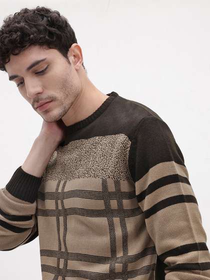 The Roadster Life
                        Co. Checked Pullover