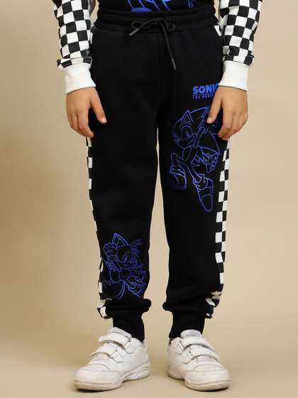 Kids Ville Boys Sonic
                      Printed Regular Fit Mid Rise Jogger