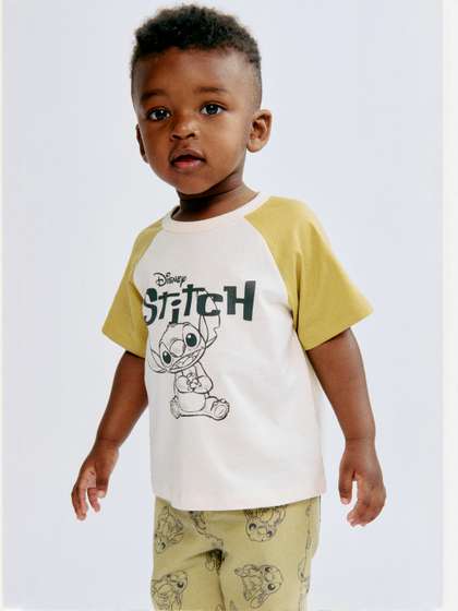 H&M Boys
                      Print-Motif Cotton T-shirt