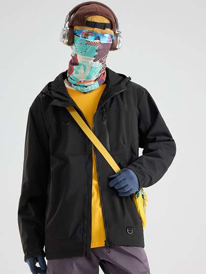 StyleCast x Revolte
                        Men Hooded Solid Windcheater Tailored Jacket