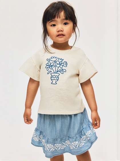 H&M Print-Motif
                      Top