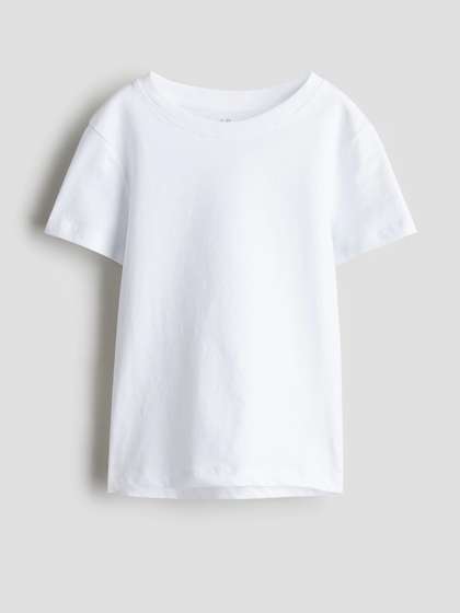 H&M Boys Solid
                    Cotton T-shirt