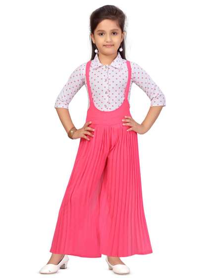BAESD Girls Printed
                      Basic Jumpsuit