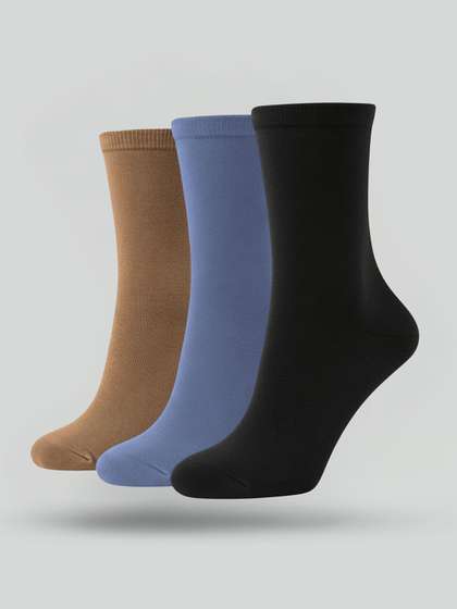 Sockscarving Men Pack of
                    3 Calf Length Socks