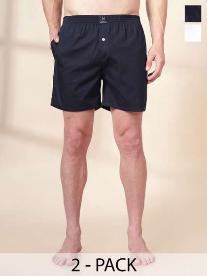 URBAN SCOTTISH Pack
                        Of 2 Pure Cotton Boxers