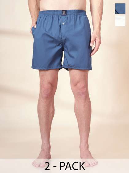 URBAN SCOTTISH Pack
                        Of 2 Pure Cotton Boxers