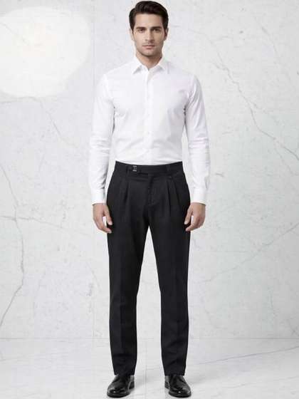 The Roadster
                        Lifestyle Co Slim Fit Trousers