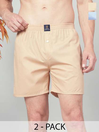 URBAN SCOTTISH Pack
                        Of 2 Pure Cotton Boxers