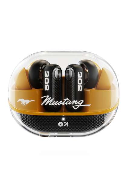 GOBOULT Mustang
                          Sprint, Dual Pairing Quad Mic 6.0v Bluetooth
                          Headset (Turbo Yellow)