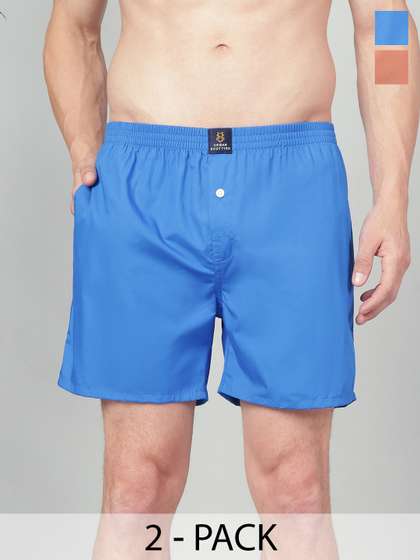 URBAN SCOTTISH Pack
                        Of 2 Pure Cotton Boxers