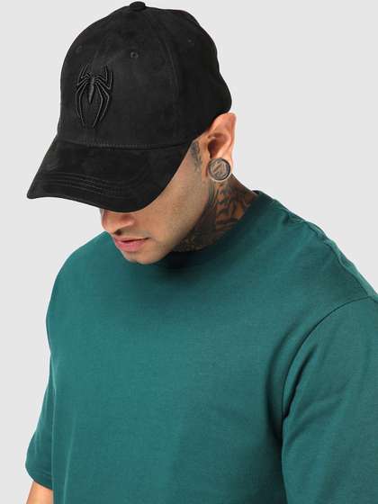 Bewakoof Marvel Unisex
                    Black Spidey Stealth Embroidered Premium Super Suede
                    Baseball Cap