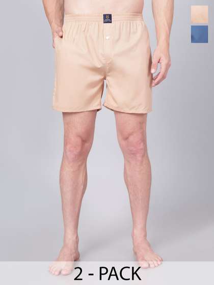 URBAN SCOTTISH Pack
                        Of 2 Pure Cotton Boxers