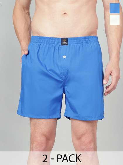 URBAN SCOTTISH Pack
                        Of 2 Pure Cotton Boxers