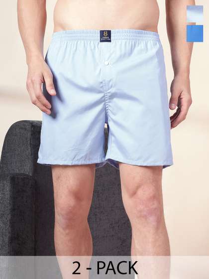 URBAN SCOTTISH Pack
                        Of 2 Pure Cotton Boxers