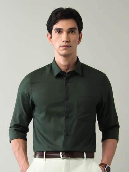 AD By Arvind Regular
                        Fit Dobby Formal Shirt