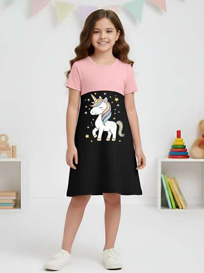 PY PINKYOU Animal Print
                    A-Line Dress