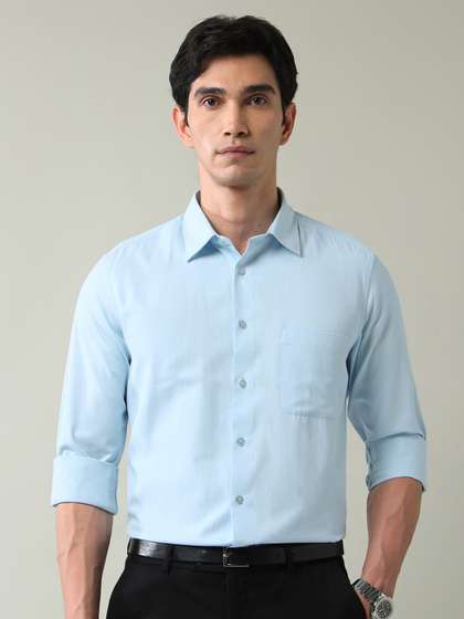 AD By Arvind
                        Textured Dobby Formal Shirt