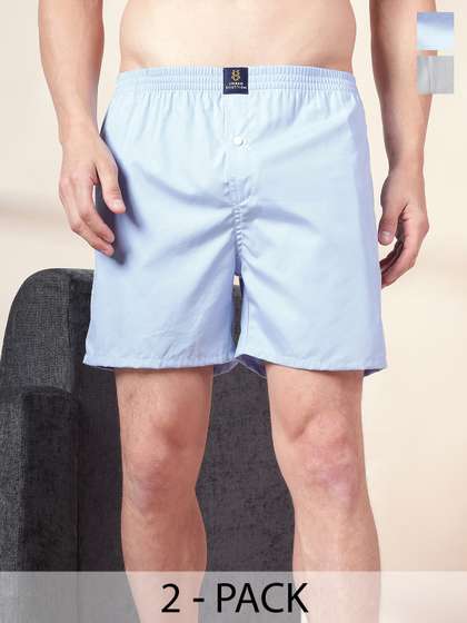 URBAN SCOTTISH Pack
                        Of 2 Pure Cotton Boxers