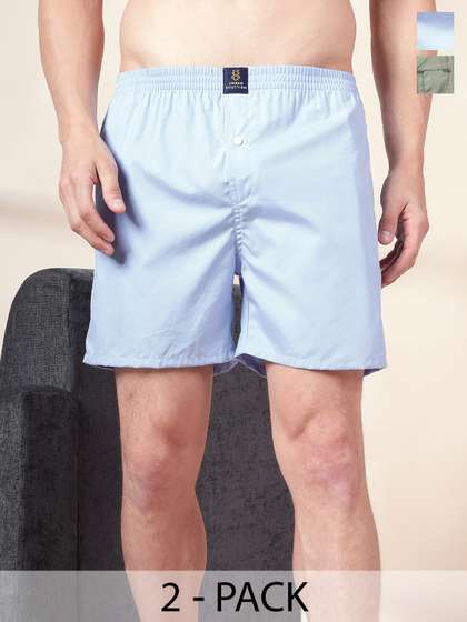 URBAN SCOTTISH Pack
                        Of 2 Pure Cotton Boxers
