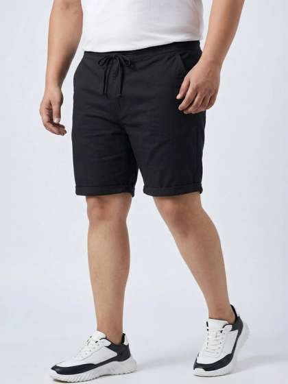 Sztori Men Solid
                        Mid-Rise Chino Shorts