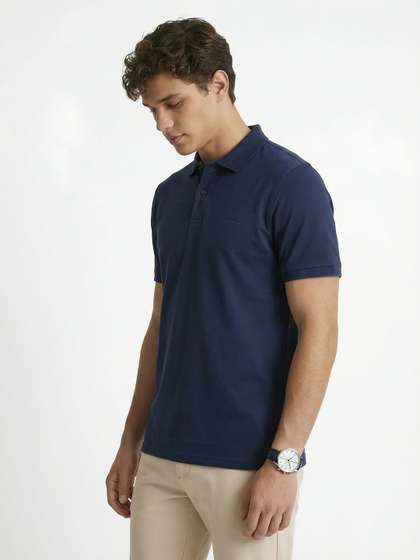 Peter England Polo
                        Collar T-shirt
