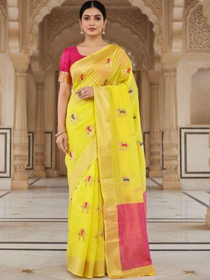 SZN Woven Design
                        Zari Art Silk Kanjeevaram Saree