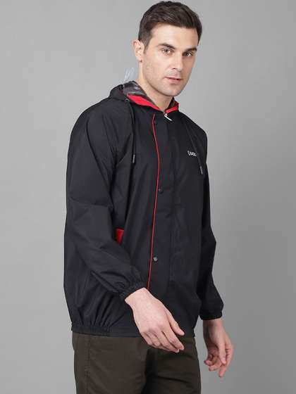 Dollar Men
                        Waterproof PVC Rain Jacket Hooded Zipper Button
                        Pockets