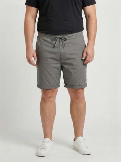 Sztori Men Solid
                          Cotton Chino Shorts