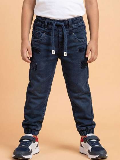 JFR Boys Jogger Mid-Rise
                    Low Distress Jeans