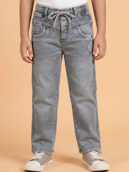 JFR Boys Straight Fit
                      Mid-Rise Jeans