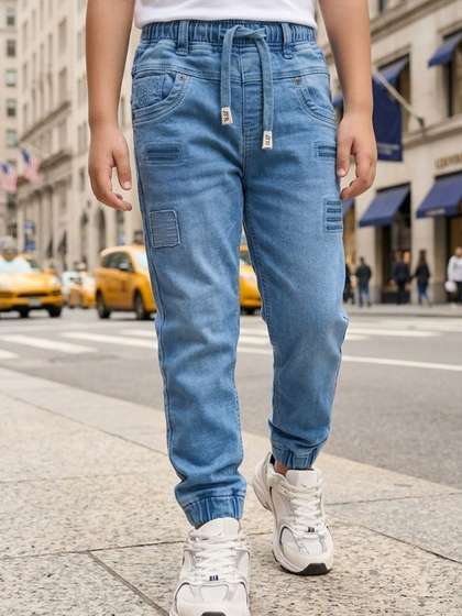 JFR Boys Jogger Mid-Rise
                    Low Distress Jeans