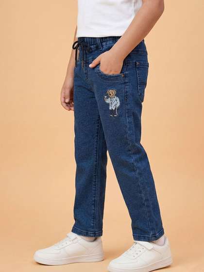 JFR Boys Straight Fit
                      Mid-Rise Jeans