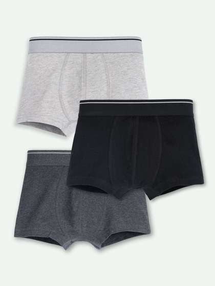 ariel Boys Pack of 3
                    Cotton Blend Assorted Trunks