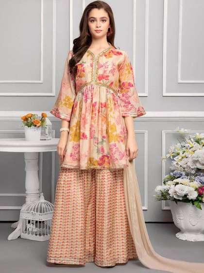BAESD Girls Silk
                    Chiffon