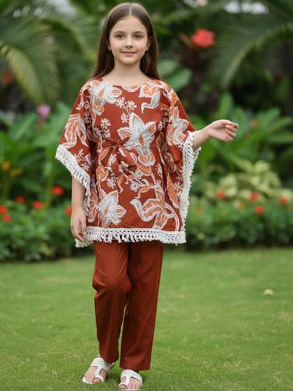Cutiekins Girls Printed
                    Palazzos