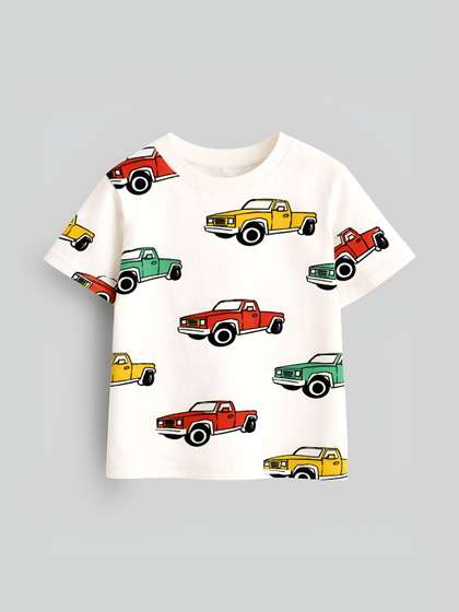 Googo Gaaga Boys Printed
                    Pure Cotton Tshirts