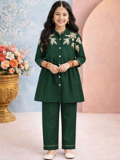 KALINI Girls Pure
                      Cotton