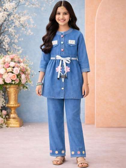 KALINI Girls Pure
                    Cotton