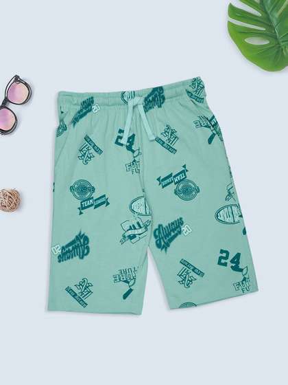 Pantaloons Junior Boys
                    Printed Shorts