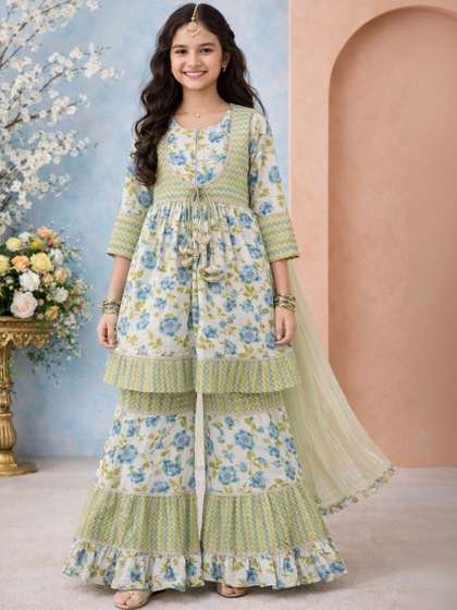 KALINI Girls Pure
                    Cotton