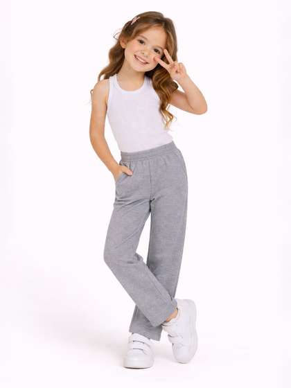 DYCA Girls Cotton Mid
                    Rise Track Pant