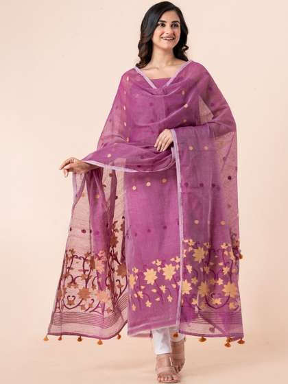 Durga Handlooms
                          Unstitched Dress Material