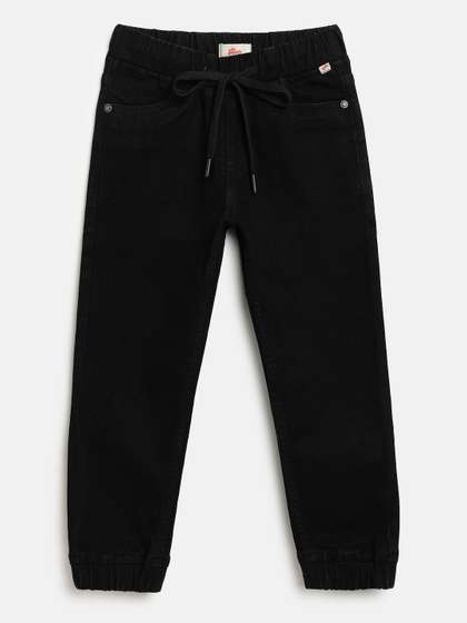 Peach Boys Jogger
                    Mid-Rise Light Fade Jeans