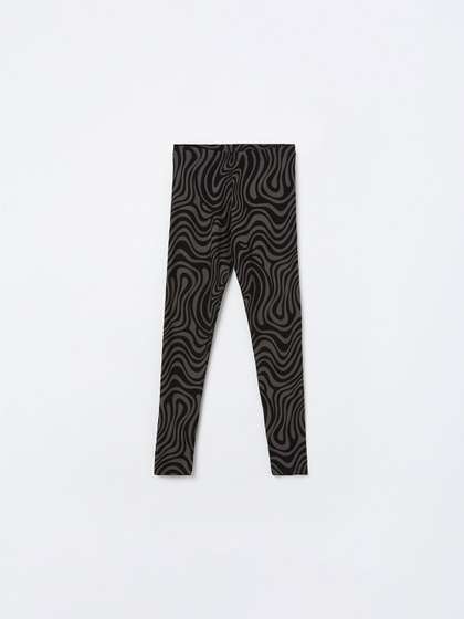 Fame Forever by
                    Lifestyle Girls Cotton Blend Printed Ankle Length
                    Leggings