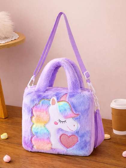 Kidara Embellished Sling
                    Bag with Applique