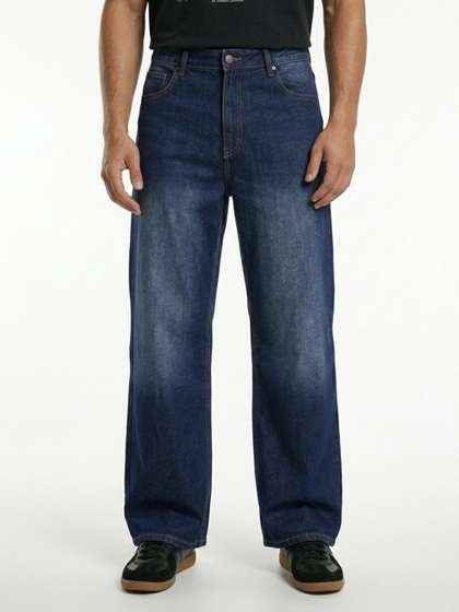 glitchez Men Bootcut
                        Mid-Rise Light Fade Stretchable Jeans