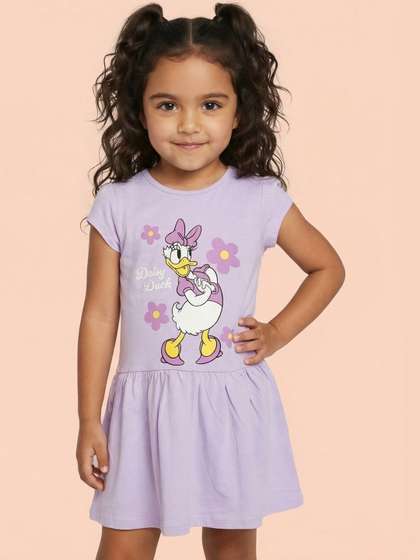 Nauti Nati Print
                      Drop-Waist Dress