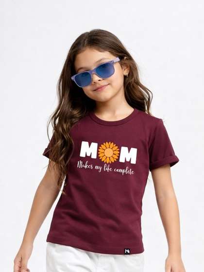 YK X Minute Mirth Girls
                    Cotton Tshirts