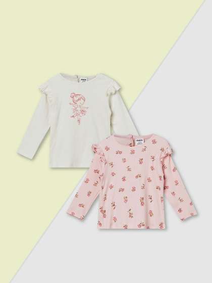 max Girls Pack of 2
                    Cotton Tops