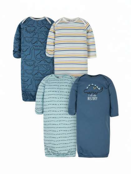Gerber Unisex Kids
                    Printed Maxi Nightdress